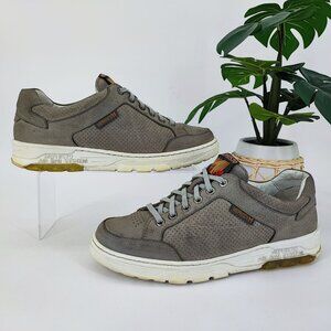 Mephisto Men's Mathias Gray Leather Sneakers Size 8
